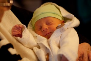 Our three day old baby Emile