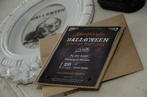 Halloween Pumpkin Carving Invitation