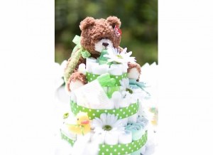 Diaper Bear Cake